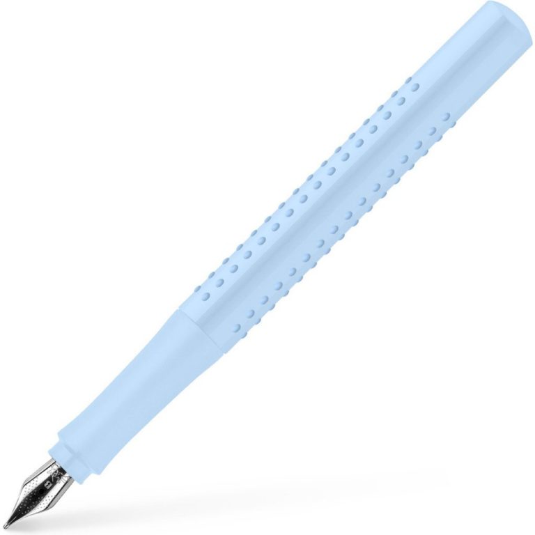 Faber Castell FC-140846 Vulpen Grip 2010 B Sky Blue | Kopen bij Flickmyhouse