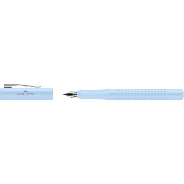 Faber Castell FC-140848 Vulpen Grip 2010 M Sky Blue | Kopen bij Flickmyhouse