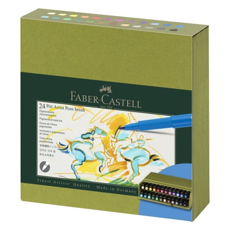 Faber Castell FC-167191 Tekenstift Pitt Artist Pen Brush 24 Stuks | Kopen bij Flickmyhouse