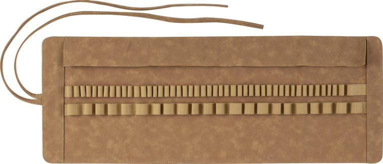 Faber Castell FC-180010 Roletui Kunstleer Bruin Capaciteit: 45 | Kopen bij Flickmyhouse