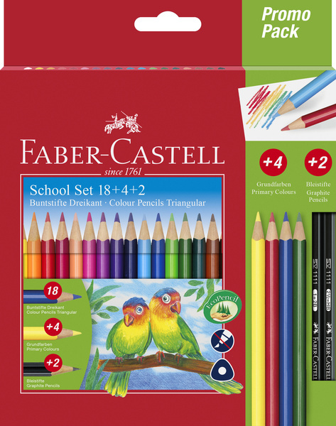 Faber Castell FC-201597 Kleurset Faber-Castell Trianular | Kopen bij Flickmyhouse
