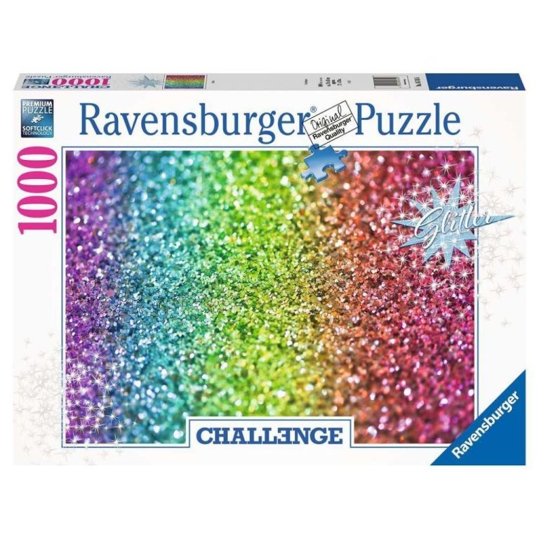Ravensburger Puzzel Challenge Glitter 1000 Stukjes | Kopen bij Flickmyhouse