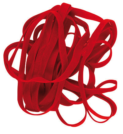Alco AL-757 Elastieken 150x4mm 500 Gram In Doos Rood | Kopen bij Flickmyhouse