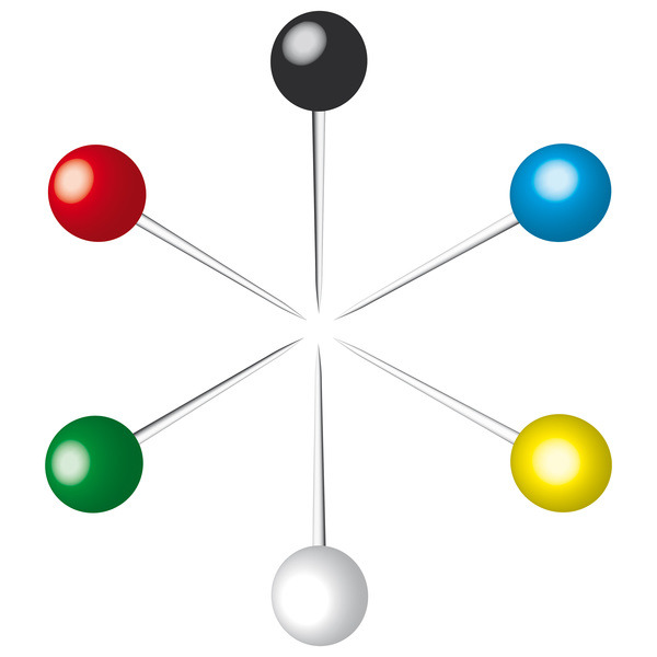Alco AL-628A Markeerspelden Doosje A 80 Stuks Verschillende Kleuren | Kopen bij Flickmyhouse