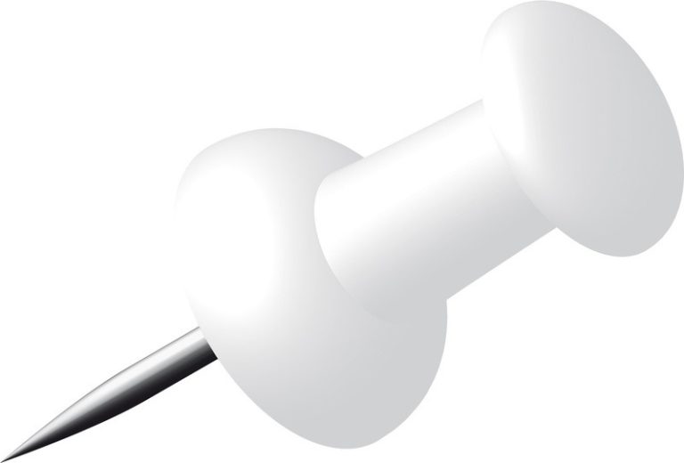 Alco AL-662-10 Pushpins Doosje A 40 Stuks Wit | Kopen bij Flickmyhouse