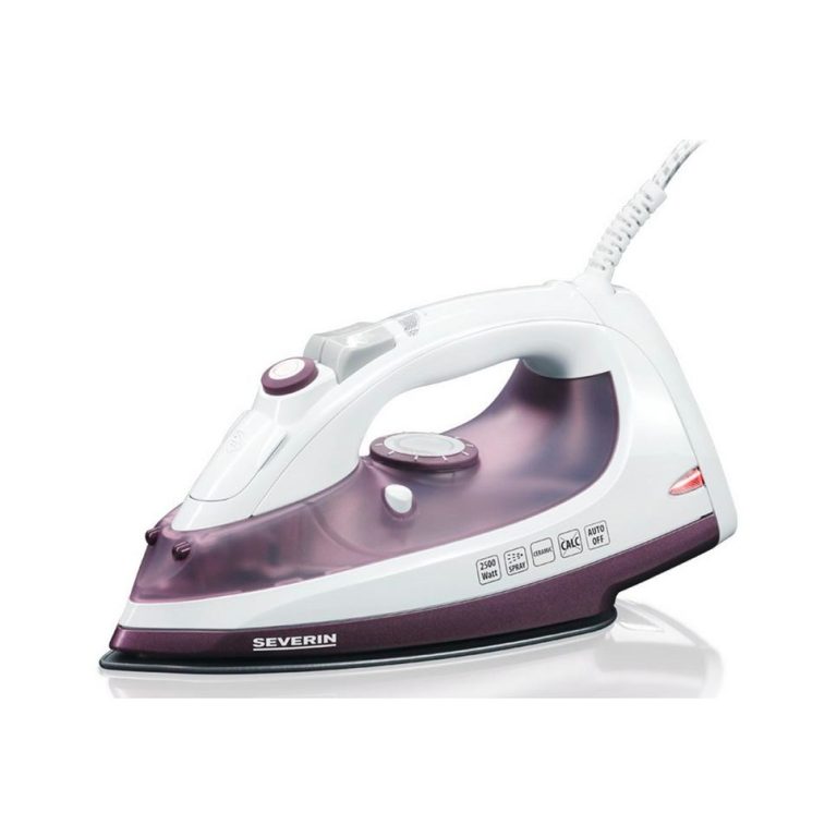 Severin BA3210 Stoomstrijkijzer 2500W Wit/paars | Kopen bij Flickmyhouse