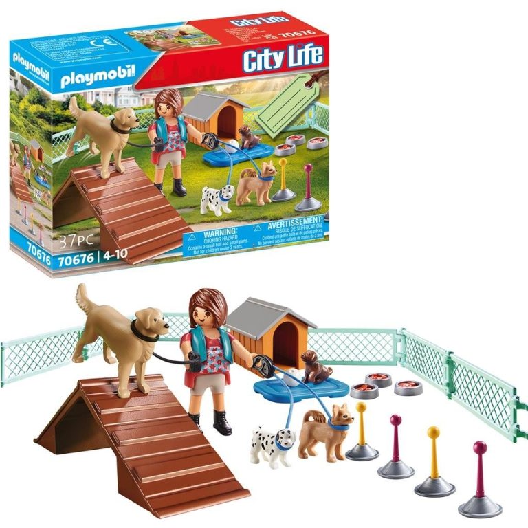 Playmobil 70676 City Life Gift Set Hondentrainster | Kopen bij Flickmyhouse