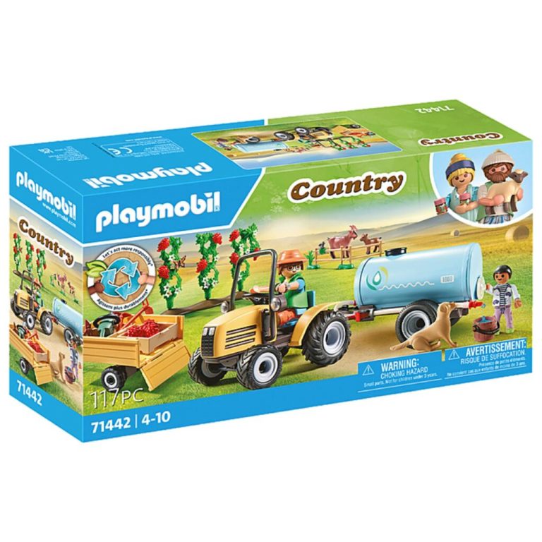 Playmobil 71442 Country Tractor met Aanhanger en Watertank | Kopen bij Flickmyhouse