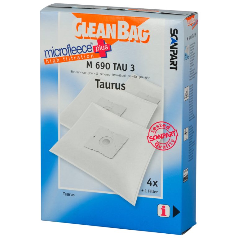 Scanpart Cleanbag Stofzakken Taurus Golf 4 Stuks | Kopen bij Flickmyhouse