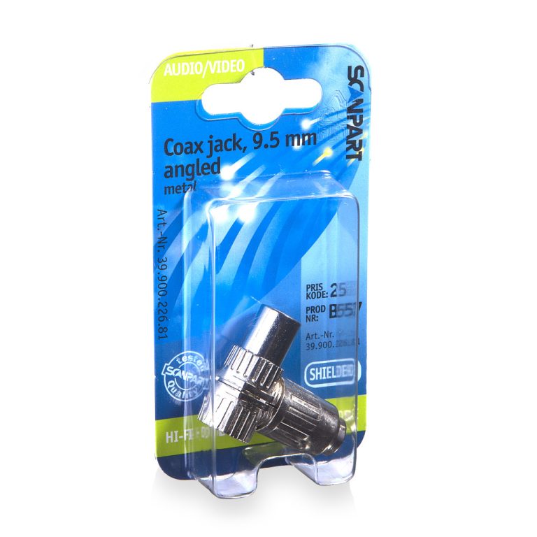 Scanpart Tv Steker 9.5(f) Haaks Metaal | Kopen bij Flickmyhouse