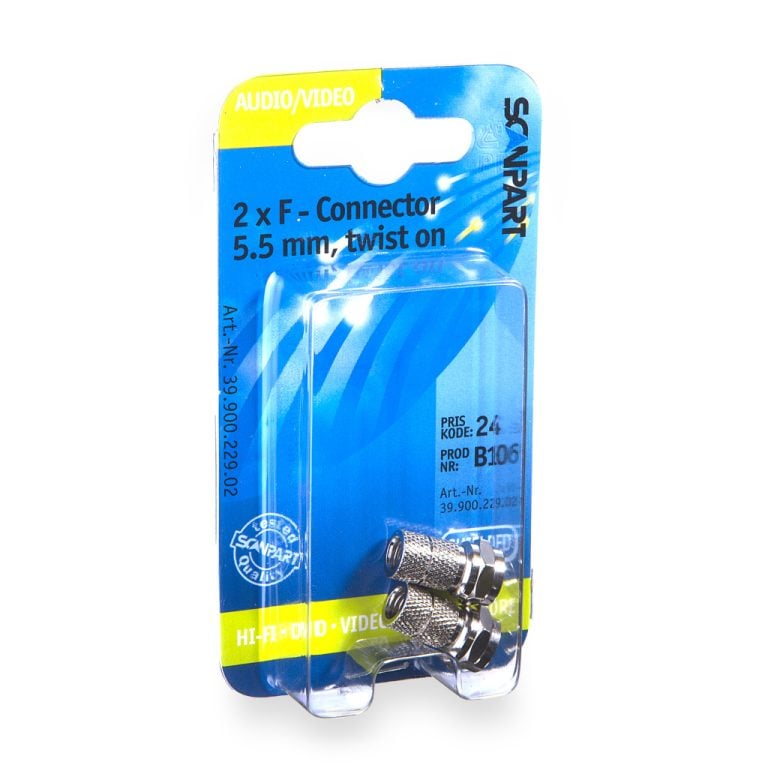 Scanpart F Connector 5.5(m) Schroefbaar A2 | Kopen bij Flickmyhouse