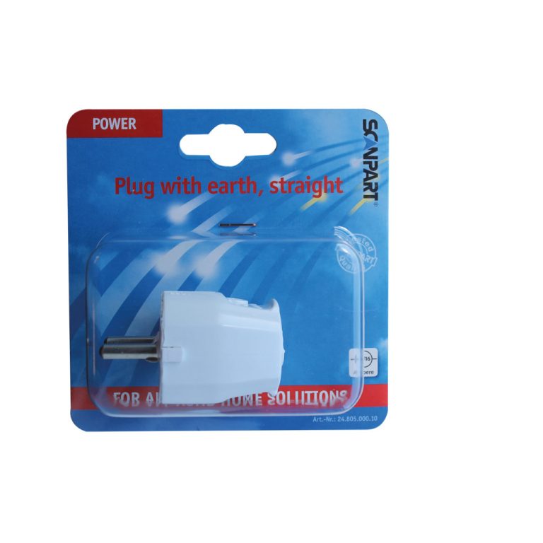 Scanpart 2480500010 E514 Stekker en Ra Recht Wit | Kopen bij Flickmyhouse