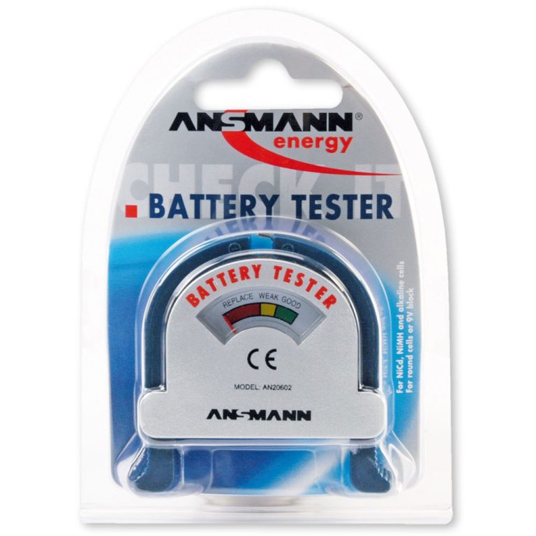 Ansmann Universeel Batterijtester | Kopen bij Flickmyhouse