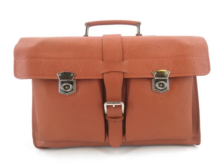 Juscha JU-6208001 Schooltas Bruin Leder | Kopen bij Flickmyhouse