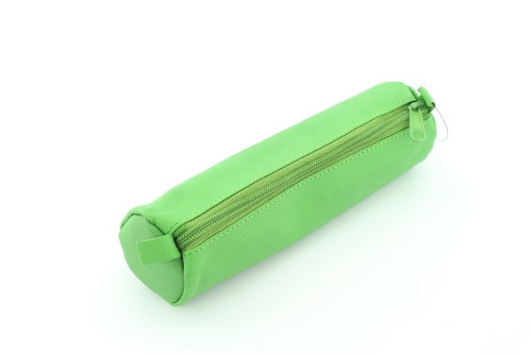 Juscha JU-43142 Pennenetui Alassio Echt Leer Licht Groen 21x6cm | Kopen bij Flickmyhouse