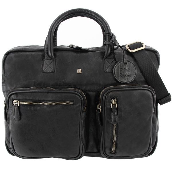 Juscha JU-48201 Laptop Aktetas Roberto Romano ROMA Zwart