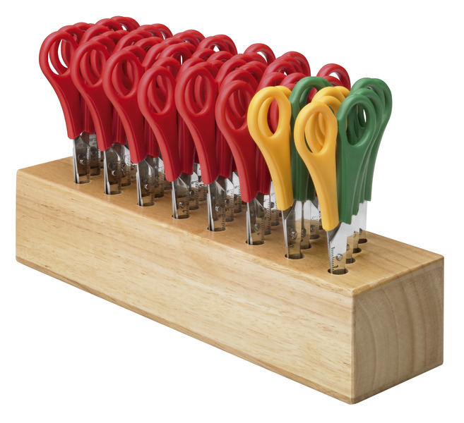 Westcott AC-112TIDYC Scharenblok Hout Met 32 Kinderscharen | Kopen bij Flickmyhouse