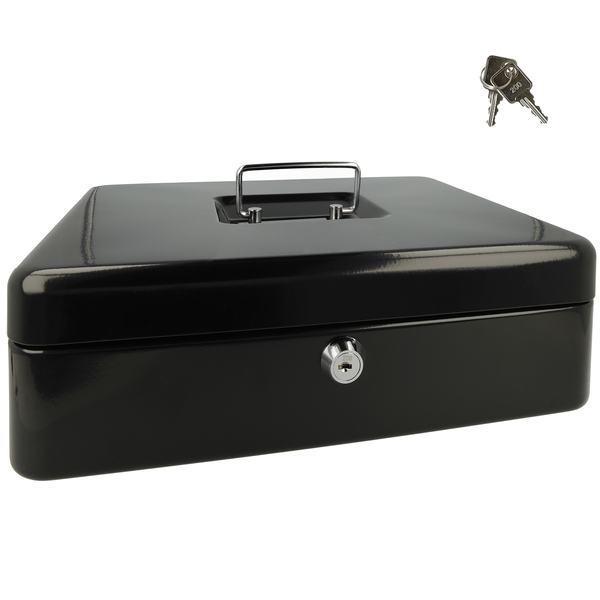 Westcott AC-E51002-ZW Geldkist 301x242x91mm Zwart