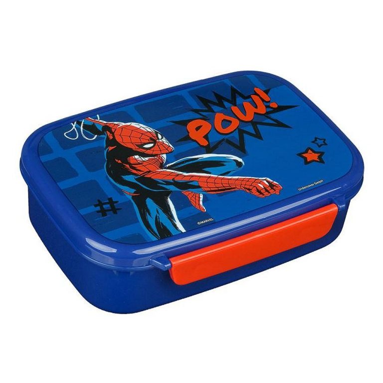 Spiderman Lunchbox Blauw/Rood | Kopen bij Flickmyhouse