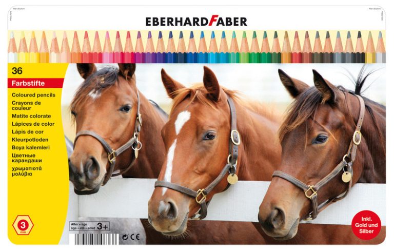 Eberhard Faber EF-514836 Kleurpotloden Classic Metaaletui A 36 Stuks | Kopen bij Flickmyhouse