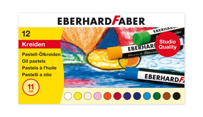 Eberhard Faber EF-522012 Oliepastelkrijt 11mm 12 Stuks Assorti | Kopen bij Flickmyhouse