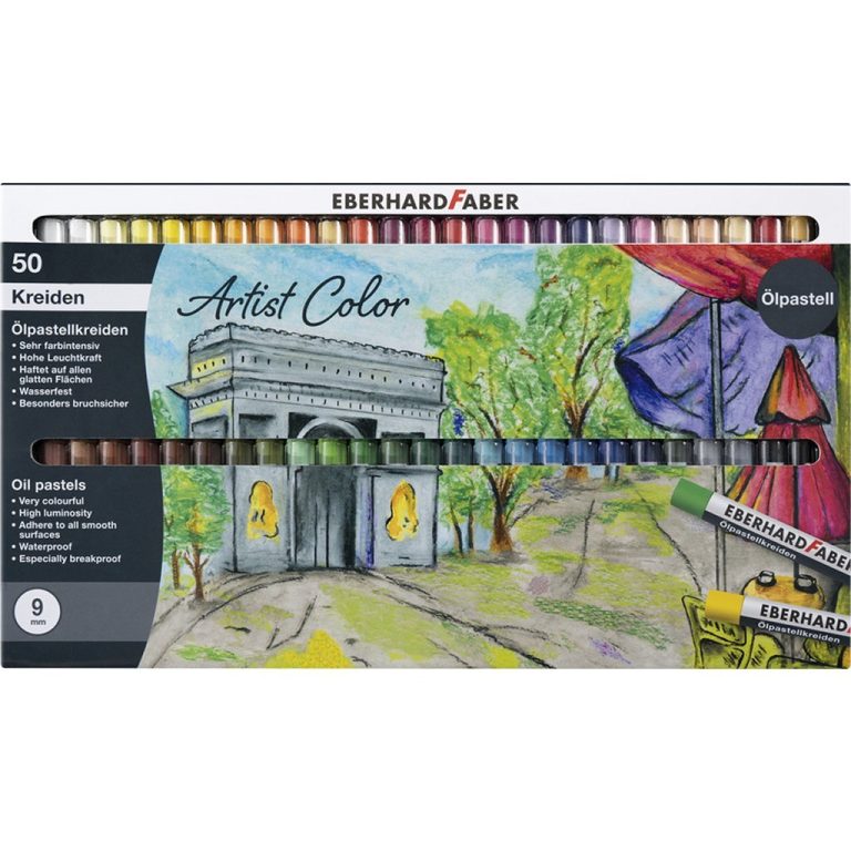 Eberhard Faber EF-522050 Oliepastelkrijt 9mm Doos 50 Stuks | Kopen bij Flickmyhouse