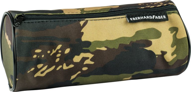 Eberhard Faber EF-577492 Etui Leeg Jumbo Camouflage Groen | Kopen bij Flickmyhouse