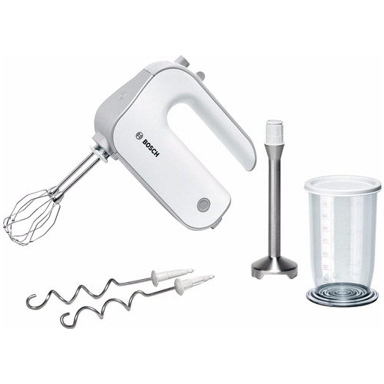 Bosch MFQ4070 Handmixer Set Wit/Grijs | Kopen bij Flickmyhouse