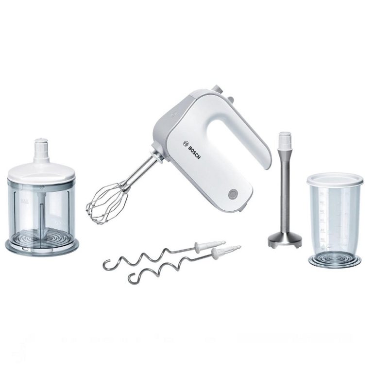Bosch MFQ4080 Premium Handmixer Set Wit/Grijs | Kopen bij Flickmyhouse