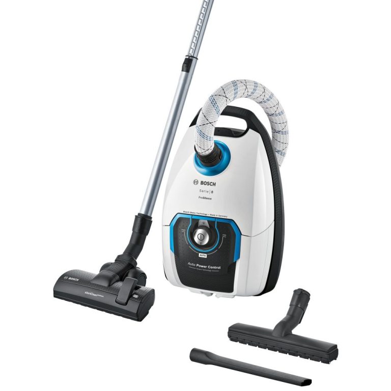 Bosch BGL8SIL6 ProSilence Stofzuiger 800W Wit/Blauw/Zwart | Kopen bij Flickmyhouse