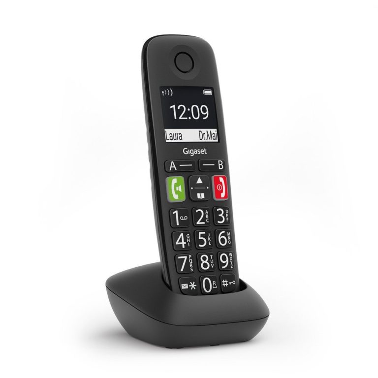 Gigaset E290HX DECT Telefoon Zwart | Kopen bij Flickmyhouse