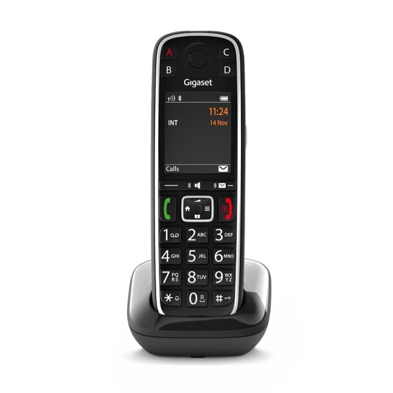Gigaset E720HX DECT Telefoon Zwart | Kopen bij Flickmyhouse