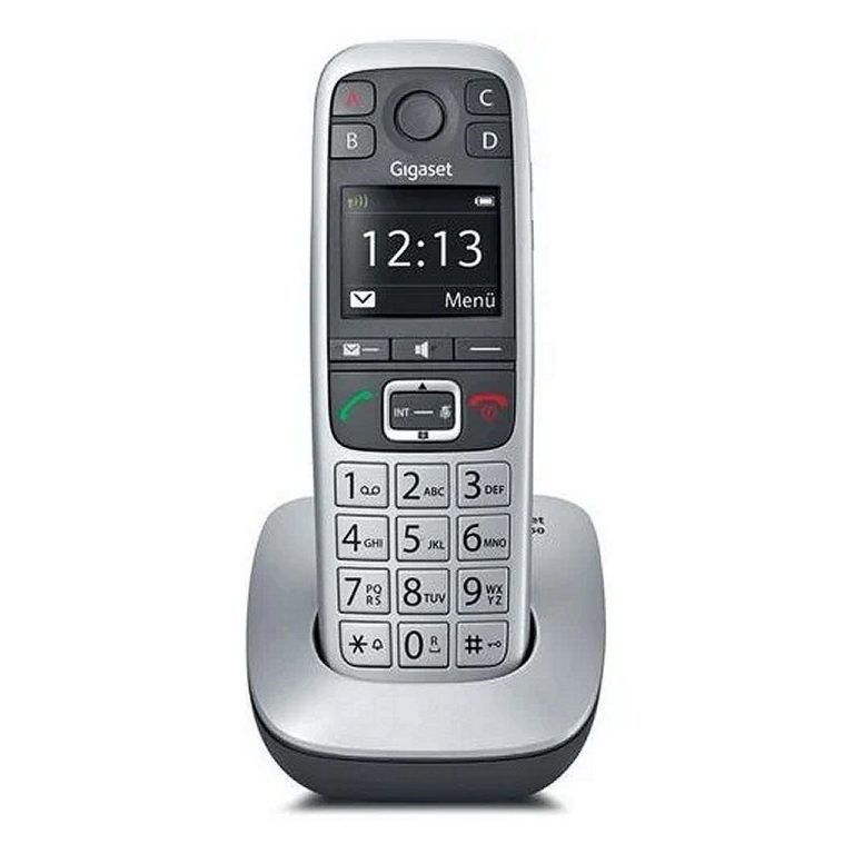 Gigaset E560 Single DECT Telefoon Zilver/Grijs | Kopen bij Flickmyhouse