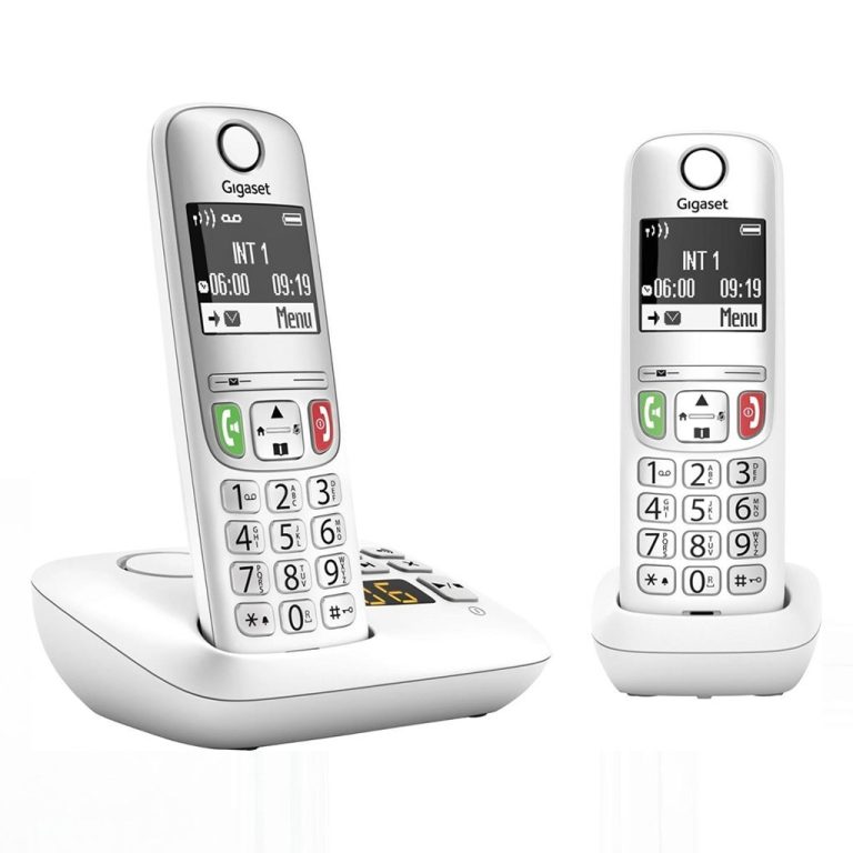 Gigaset A605A Duo Telefoons Wit/Zilver | Kopen bij Flickmyhouse