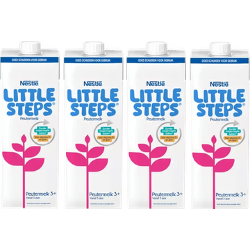 Nestle LITTLE STEPS® Peutermelk 3+ jaar 4 x 1 L bij Jumbo | Flickmyhouse