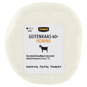 Jumbo Geitenkaas 40+ Honing ca. 125 g | Flickmyhouse