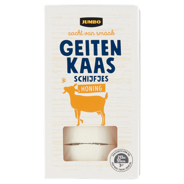 Jumbo Geitenkaas Schijfjes Honing 125 g | Flickmyhouse