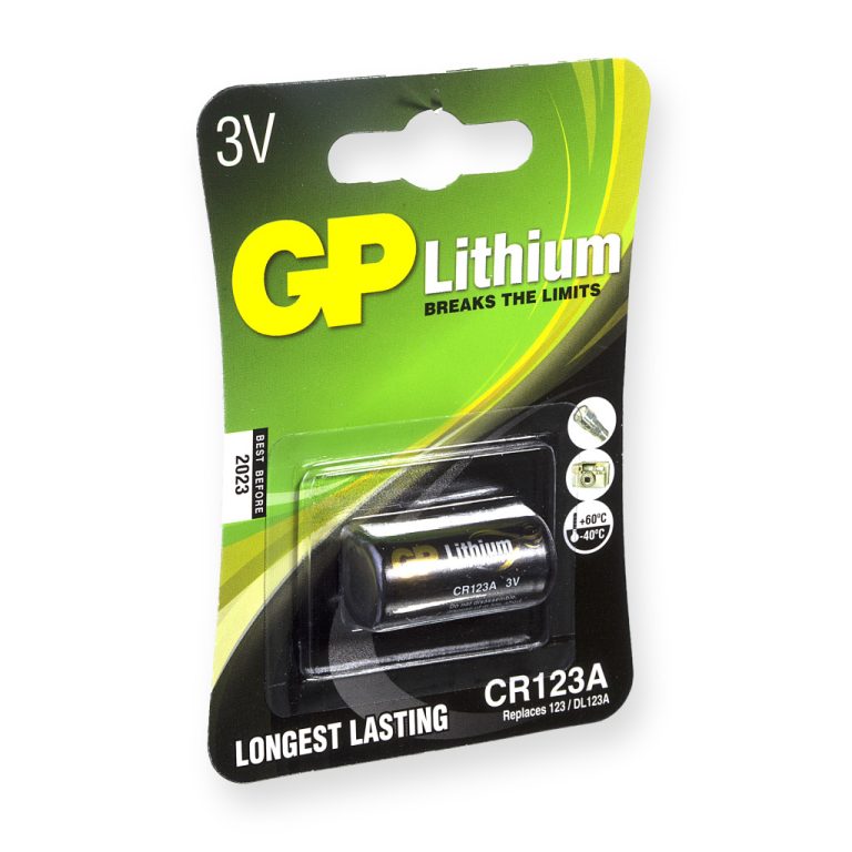 GP CR123A Fotobatterij Lithium DL123A 3V | Kopen bij Flickmyhouse