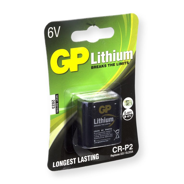 GP Batteries Gp Fotobatterij Lithium Dl223a 6v | Kopen bij Flickmyhouse
