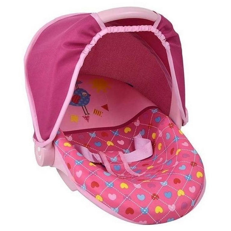 Hauck-Toys Birdie Heart Draagstoel Roze | Kopen bij Flickmyhouse