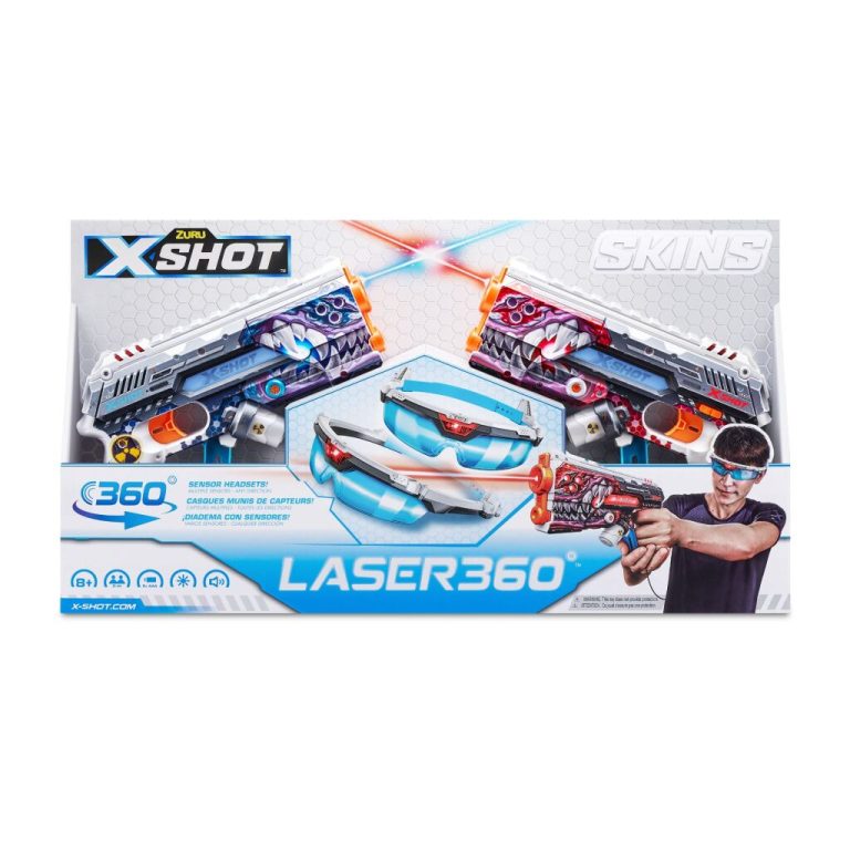 Zuru X-Shot Skins Laser 360 Blaster 2 Pack | Kopen bij Flickmyhouse