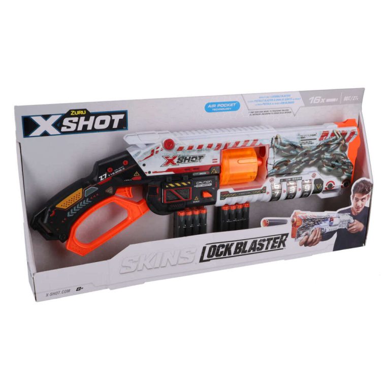 Zuru X-Shot Lock Blaster + 16 Darts | Kopen bij Flickmyhouse