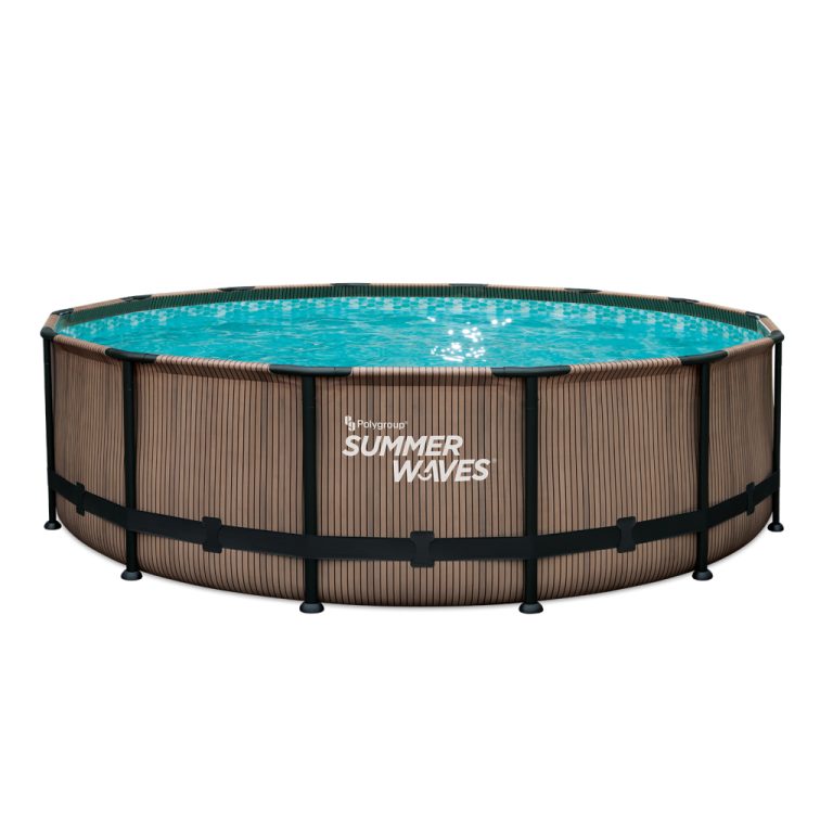 Summer Waves Zwembad Elite Frame 427 X 107 Cm Light Oak | Kopen bij Flickmyhouse