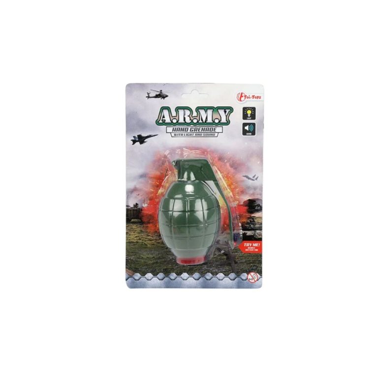 Toi-Toys Handgranaat + Licht en Geluid | Kopen bij Flickmyhouse