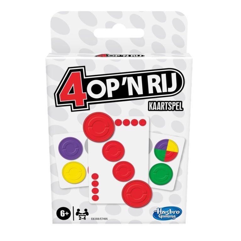 Hasbro 4 Op 'n Rij Kaartspel | Kopen bij Flickmyhouse