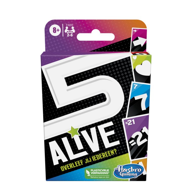 Hasbro Gaming 5 Alive Kaartspel | Kopen bij Flickmyhouse
