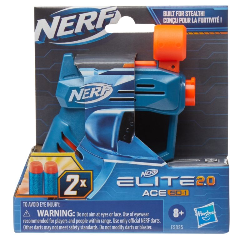 Nerf Elite 2.0 Ace SD-1 Blaster + 2 Darts | Kopen bij Flickmyhouse