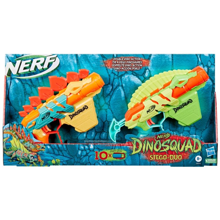 Nerf Dinosquad Stego-Duo Pack | Kopen bij Flickmyhouse