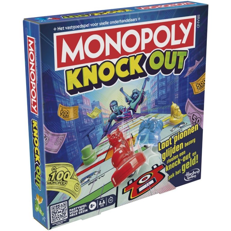 Hasbro Gaming Monopoly Knockout | Kopen bij Flickmyhouse