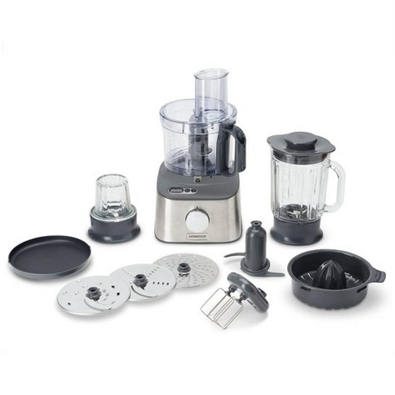 Kenwood FDM313SS Multipro Compact Foodprocessor Grijs/RVS | Kopen bij Flickmyhouse